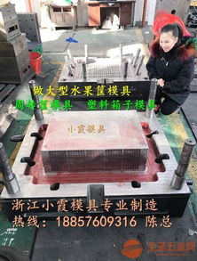 塑料模具 塑膠折疊周轉(zhuǎn)箱模具 pp塑膠折疊零件盒模具開(kāi)模工廠